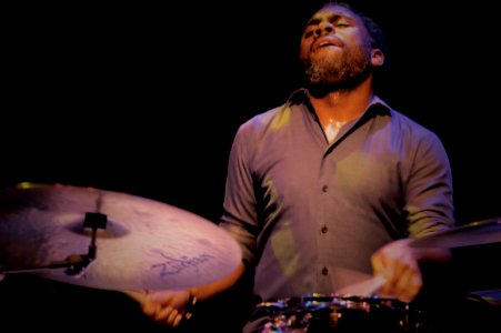 Chris Potter's Underground 4 october 2013, Lantaren Venster Rotterdam - Nate Smith (51140268884)