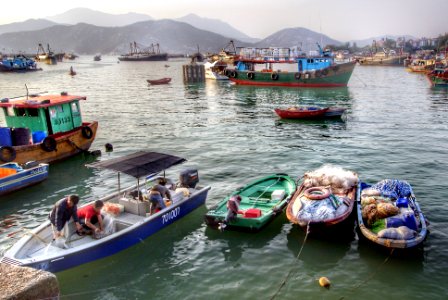 Cheung Chau moorings. (50871346148)