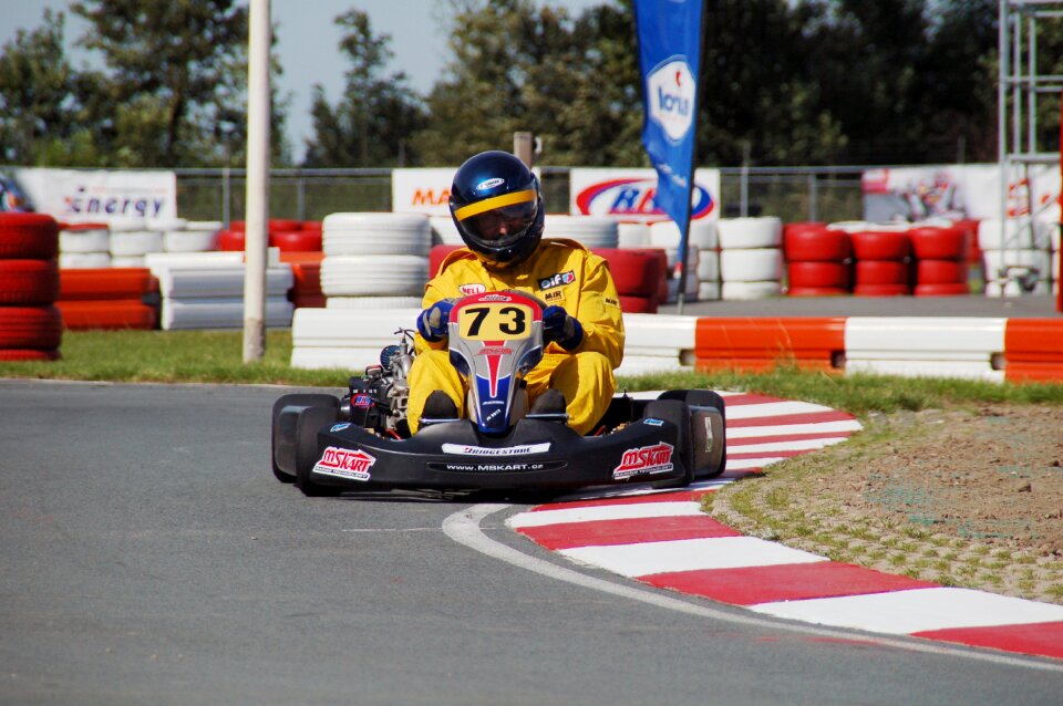 Go-karting drive amateur