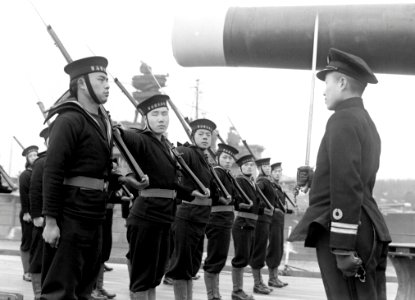 Chinese sailors train with Royal Navy at Devonport. February 1947. (51144555047)