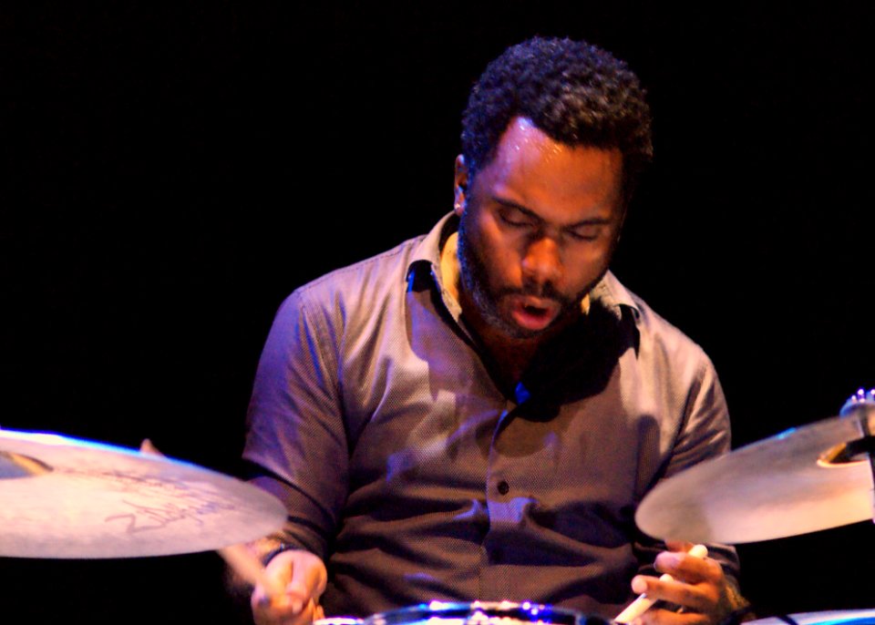 Chris Potter's Underground 4 october 2013, Lantaren Venster Rotterdam - Nate Smith (51138819052)