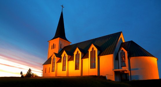 Church at Borgarness, Iceland (48768266368) photo
