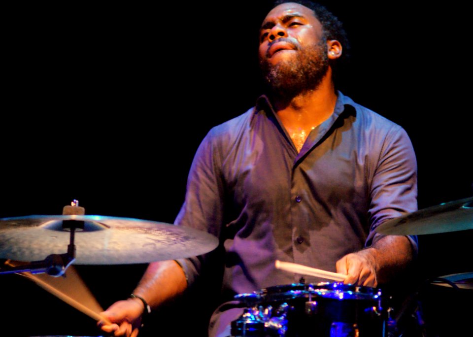 Chris Potter's Underground 4 october 2013, Lantaren Venster Rotterdam - Nate Smith (51140597385)