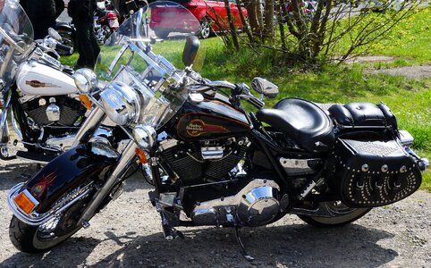 Harley shiny chrome gloss photo
