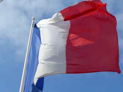 French wind tricolor