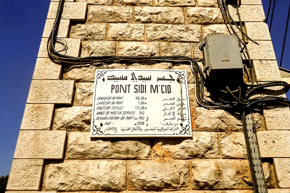 Constantine - Pont de Sidi Mcid قسنطينة - جسر سيدي مسيد (28830299784)