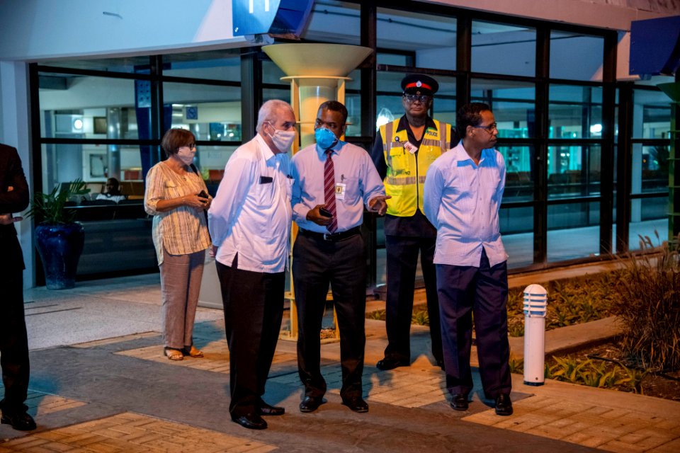 COVID-19 Response Over 100 Cuban Nurses Arrive Barbados (49740651803)