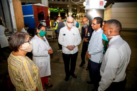 COVID-19 Response Over 100 Cuban Nurses Arrive Barbados (49741186891)