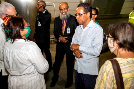 COVID-19 Response Over 100 Cuban Nurses Arrive Barbados (49740644693)