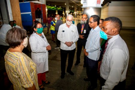 COVID-19 Response Over 100 Cuban Nurses Arrive Barbados (49741186406)