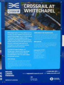 CrossRailInfo-WhitechapelStn-P1360329 (20284146149)