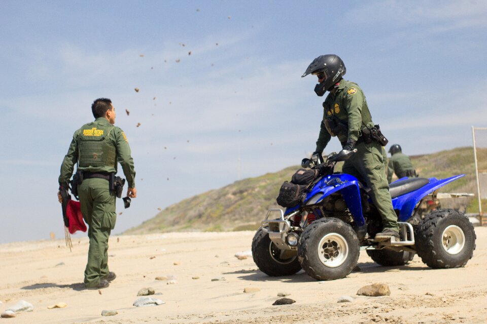 Patrol safety holidaymakers