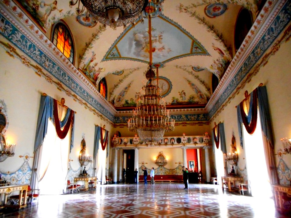 Dance hall (1835-1838) decorated by Salvatore Giusti - Capodimonte Museum in Naples (44397399434)
