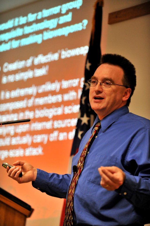 Dr Thomas Preston US Embassy Wellington talk on 'Biological Warfare The New Face of Terrorism' - May 27, 2010 (4646279556)