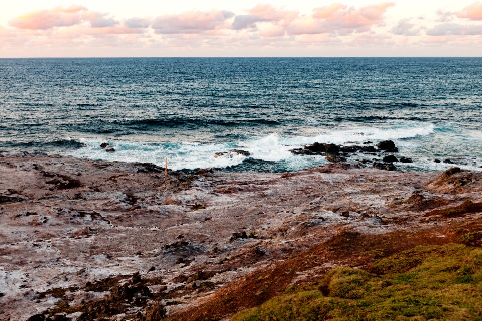 Water waves beach