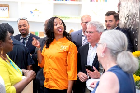 Duggan-B. Jones MCM The Kitchen ribbon cutting-18 (48323844746)