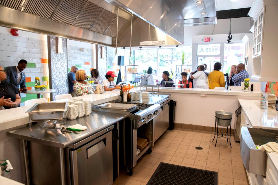 Duggan-B. Jones MCM The Kitchen ribbon cutting-3 (48323953627)