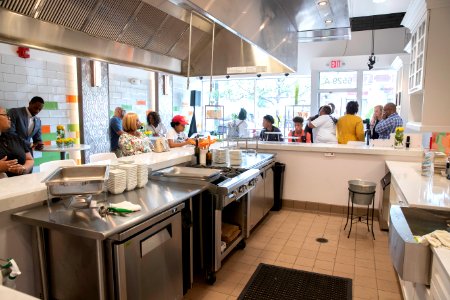 Duggan-B. Jones MCM The Kitchen ribbon cutting-3 (48323953627)