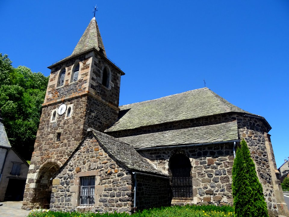 Eglise St-Blaise, Apchon, Cantal