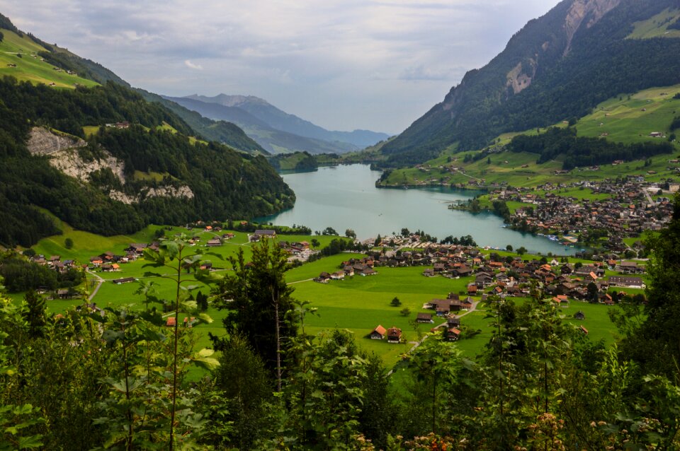 Mountain landscape nature alpine