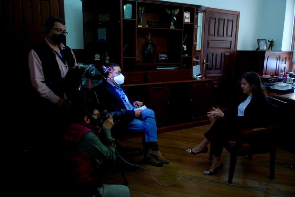 Entrevista de la ministra María Paula Romo con diferentes medios de comunicación. 20-10-2020 (50510795258)