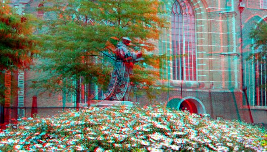 Erasmus Grotekerkplein Rotterdam 3D (35674704493)