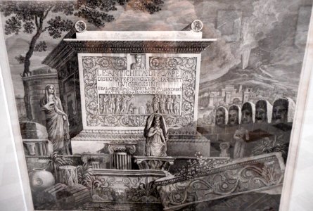Etching Le antichità di Pompei by Luigi Rossini, Rome 1831 - Exhibition Herculaneum and Pompeii Vision of Discovery at the Archaeological Museum of Naples (44548438454)