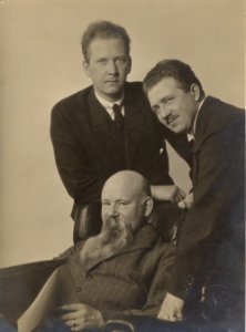 Ernst Norlind, Viking Dahl, Olof Andersson - SMV - MM 0492