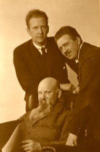 Ernst Norlind, Olof Andersson, Viking Dahl - SMV - MM 0103a