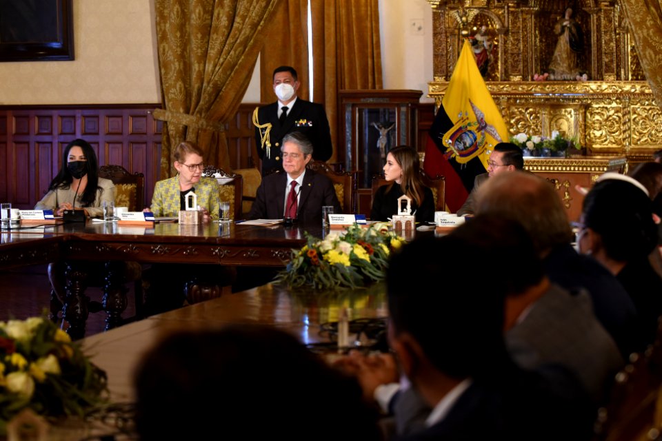 Firma del Registro Único contra la Violencia, con la presencia de la ministra Alexandra Vela. 27-09-2021 (51524374296)