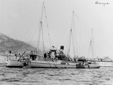 French torpedo aviso, Dague 1885. (51110251308)