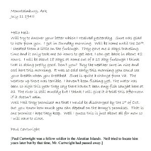 Fugate letter from Cartwright 1945 (25450951346)
