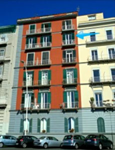 Gabriele D'Annunzio's house in Naples (Via Caracciolo) from November 1891 up to October 1892 (28893084133)
