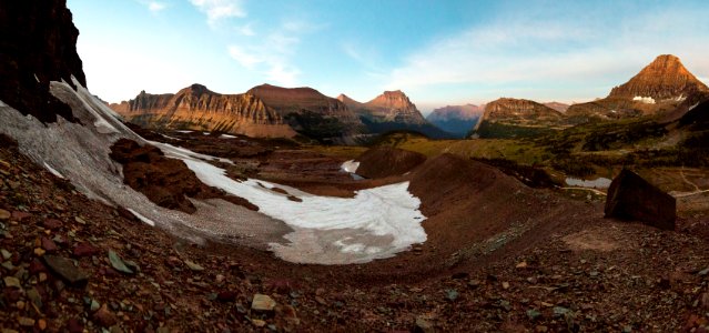 Glacier Landforms Terminal Moraine, Clemets Glacier (32617971125)