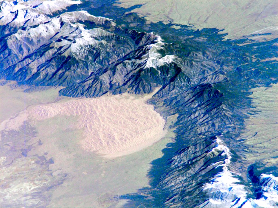 Great Sand Dunes From the International Space Station (36999859822)