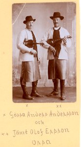 Gössa Anders Andersson, Jämt Olof Ersson - SMV - MM 0024b
