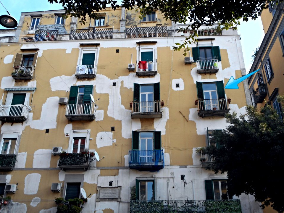 Here died Giacomo Leopardi (June 14, 1837) - Vico Pero n° 2 - Naples (24906965936)