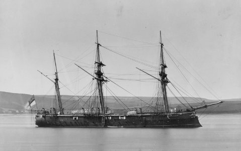 HMS AMAZON British sloop, (1865-1866) (50999645605)