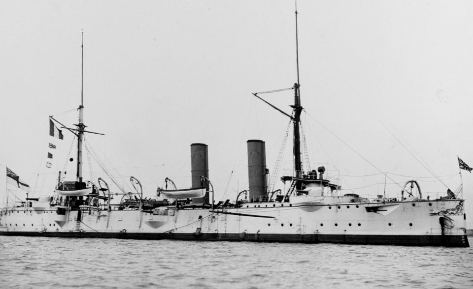 HMS Magicienne (British Protected Cruiser, 1888-1905) (51081877757)