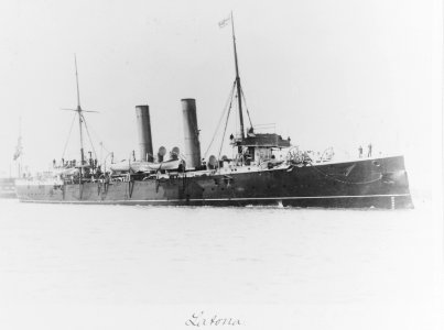 HMS Latona was an Apollo-class protected cruiser of the Royal Navy which served from 1890 to 1920. (49538968347)
