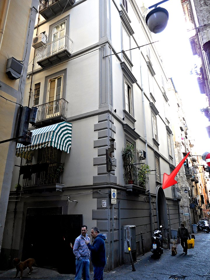 House of Giacomo Leopardi in Naples, Via Speranzella n° 22, from October 2 to November 10, 1833 (23678819895)