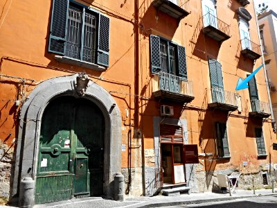 House where died in June 5, 1816 the composer Giovanni Paisiello (Taranto 1740-Naples 1816) at Via Concezione a Montecalvario n. 48 in Naples (28277467320)