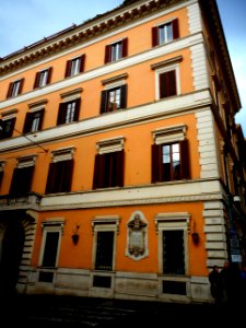 House where died Gian Lorenzo Bernini (Naples 1598-Rome 1680) at Via della Mercede n°12 in Rome (40697198524)