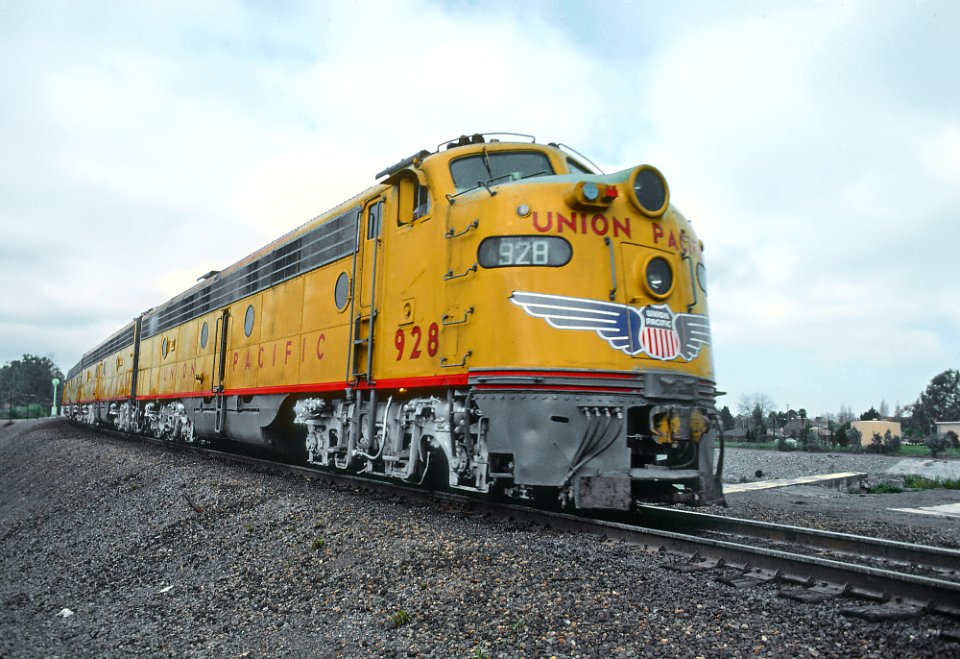 In April 1980 Union Pacific Ran an Officers Special Inspecting the WP Before Purchasing It -- 3 Photos (34627302696)