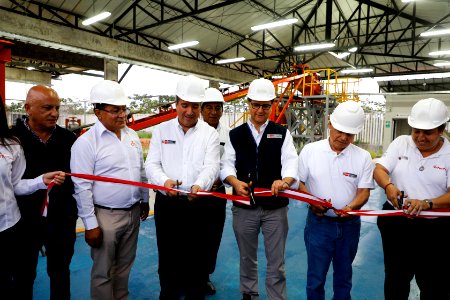 Inauguración de laboratorios y planta de procesamiento del CITE privado minería y medio ambiente (30582142218)