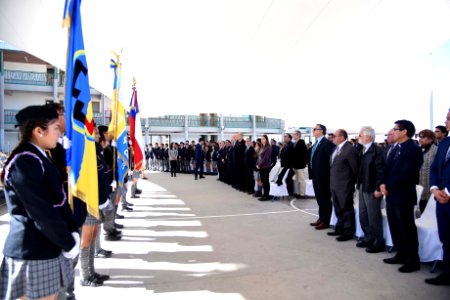 INAUGURACIÓN EDIFICIO TALLERES Y FIRMA CONVENIO EMPRESAS Y COLEGIO DON BOSCO DE CALAMA (27802835327)