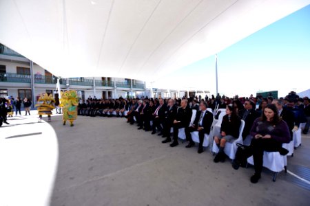 INAUGURACIÓN EDIFICIO TALLERES Y FIRMA CONVENIO EMPRESAS Y COLEGIO DON BOSCO DE CALAMA (41771751155)