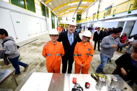 INAUGURACIÓN EDIFICIO TALLERES Y FIRMA CONVENIO EMPRESAS Y COLEGIO DON BOSCO DE CALAMA (42671058611)