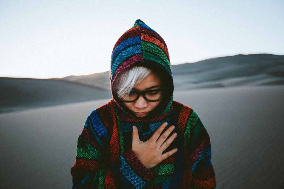Hoodie jacket desert