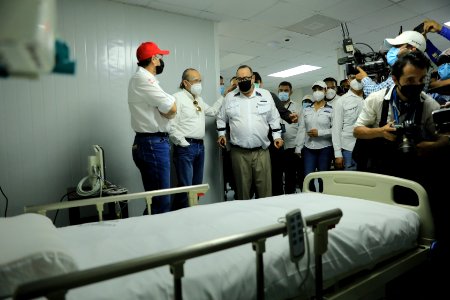 Inauguran hospital para atender pacientes con COVID-19 en Escuintla, 20200902 20200903112230 ORD 6686 (50300254201)